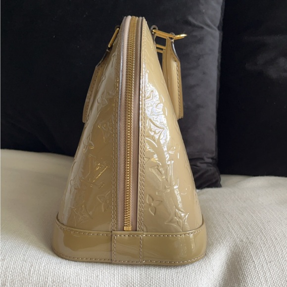 Louis Vuitton Alma PM Dune Monogram Embossed Vernis Patent Leather - Picture 7 of 16